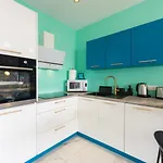 Apartmán Chic 1br Ocean View With Ac And Pool In Playa Paraiso *