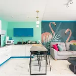 Chic 1br Ocean View With Ac And Pool In Playa Paraiso *