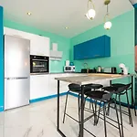 Chic 1br Ocean View With Ac And Pool In Playa Paraíso *