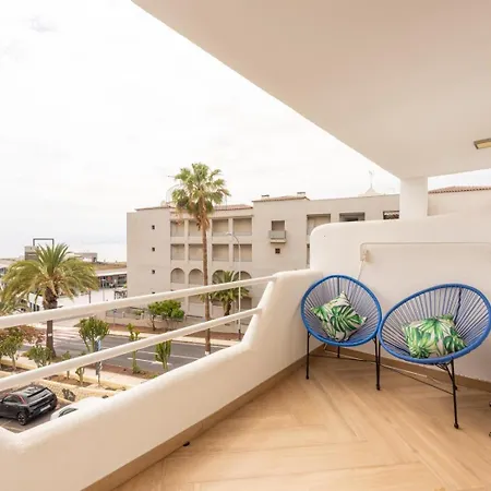 Modern 1br Ocean View With Ac And Pool In By Aqua Vista Tenerife * Costa Adeje (Tenerife)