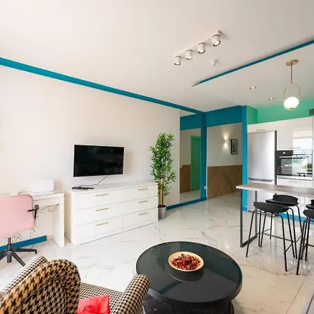 Appartamento Modern 1br Ocean View With Ac And Pool In By Aqua Vista Tenerife *