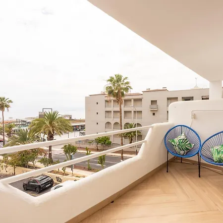 Modern 1br Ocean View With Ac And Pool In By Aqua Vista Tenerife Costa Adeje (Tenerife)